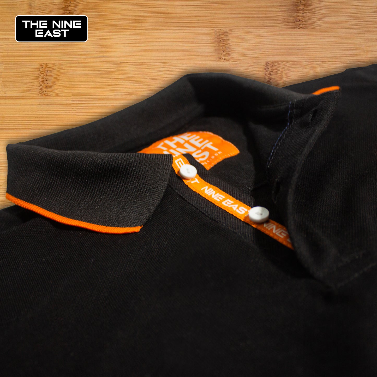 Dynamic Black Piqué Polo