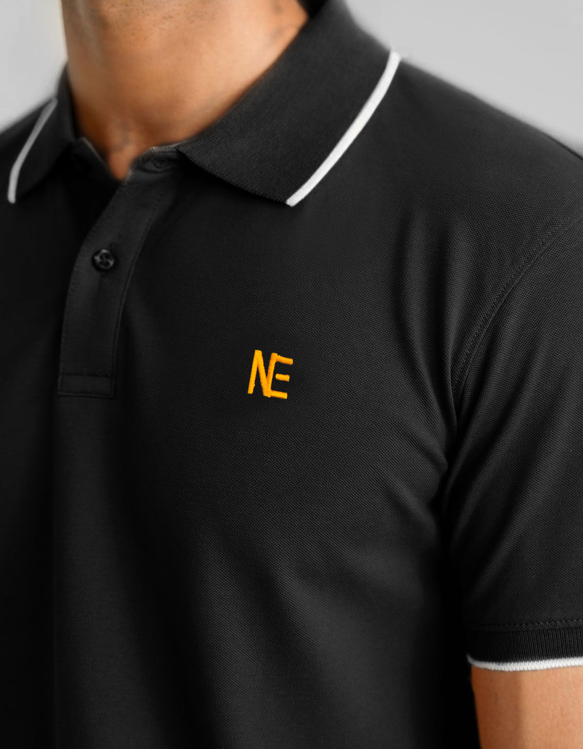 Exclusive Black Piqué Polo