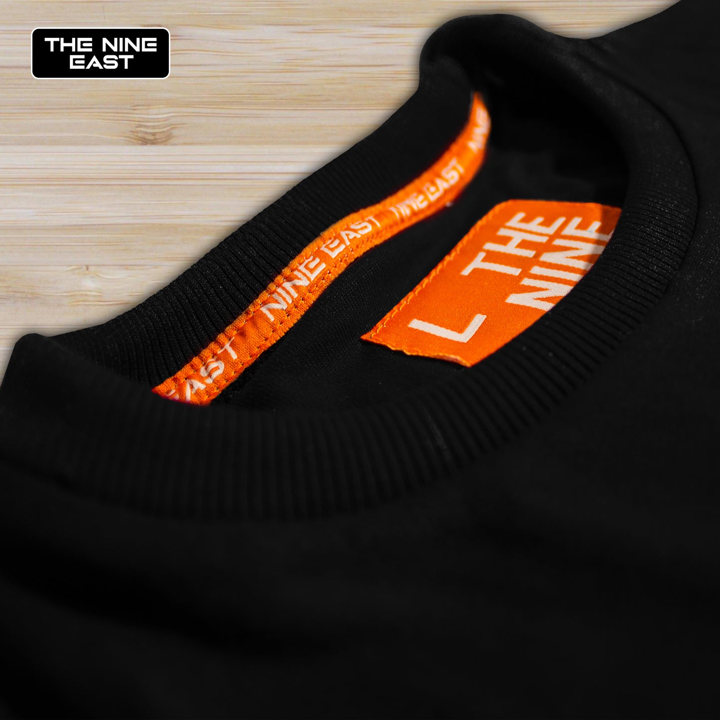Premium Black Cotton Blend T-Shirt