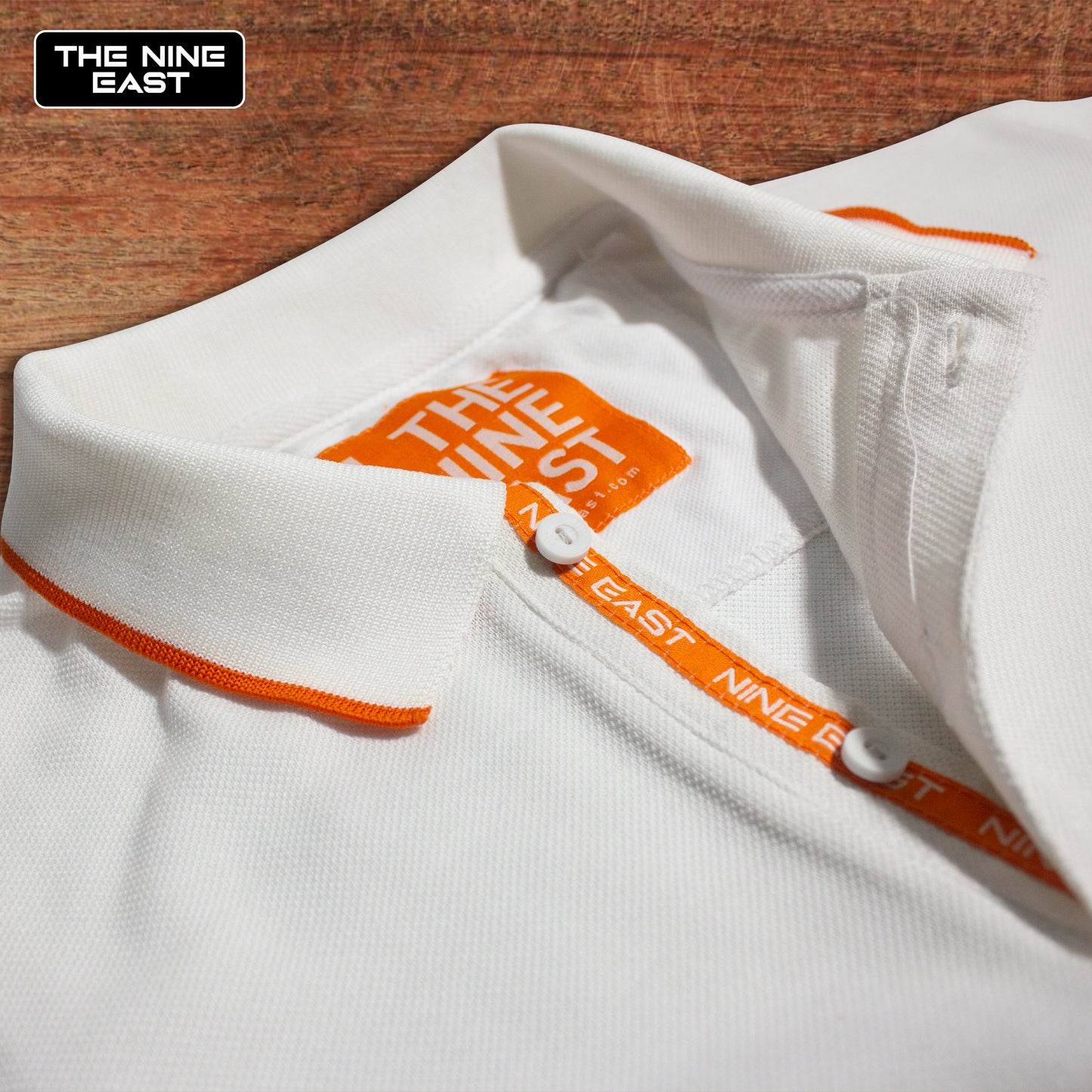 Elite White Piqué Polo