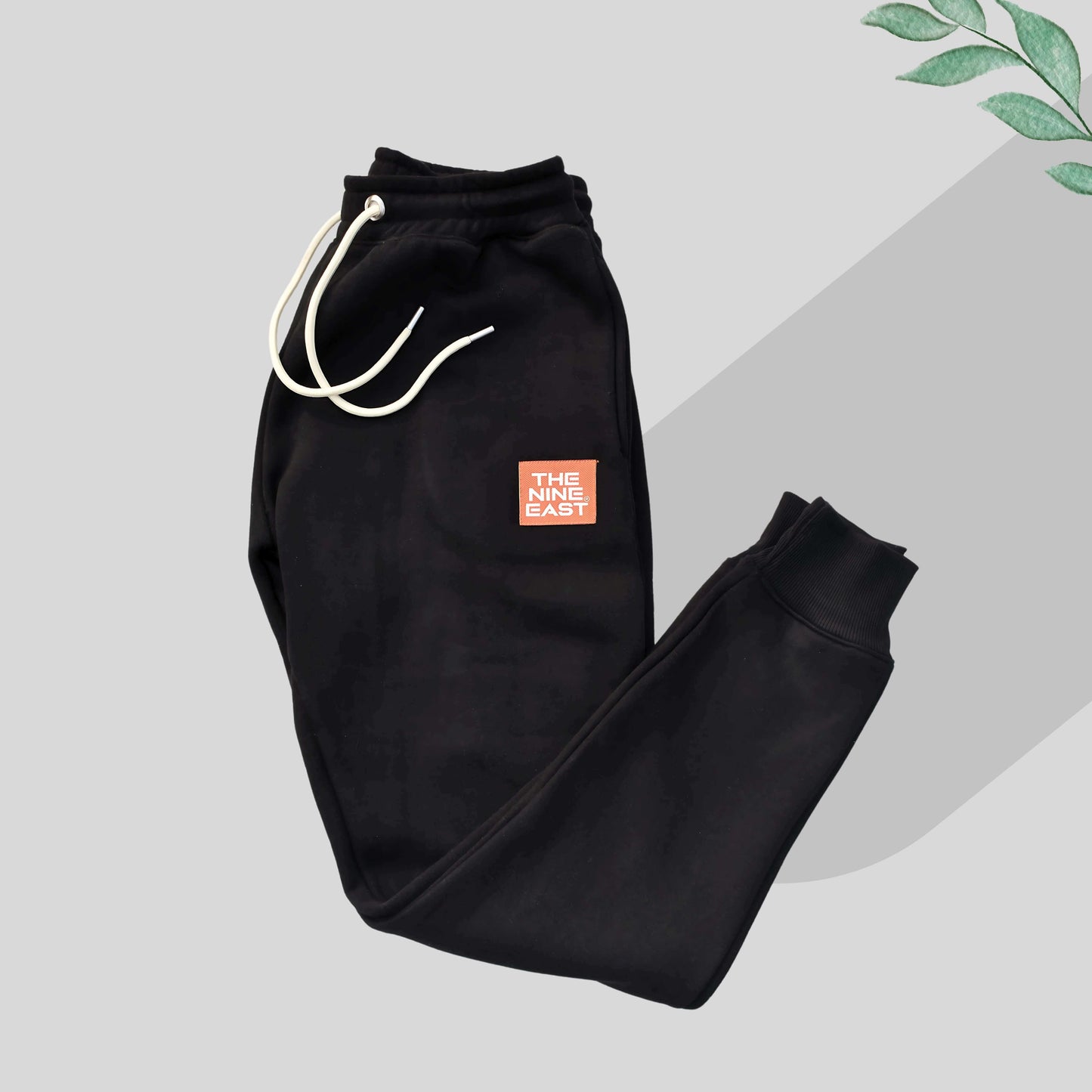 Warm Fleece Men Women Trouser Black