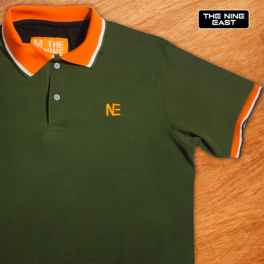 Bold Green Piqué Polo