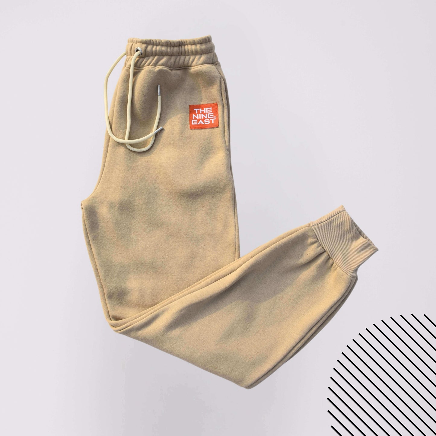 Warm Fleece Men Women Trouser Camel Brown