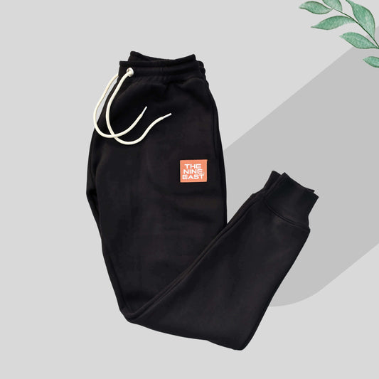 Warm Fleece Men Women Trouser Black